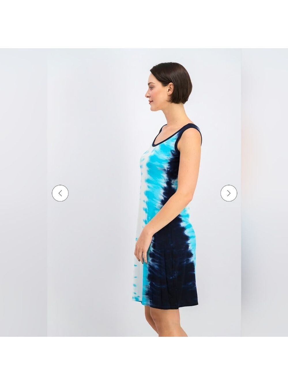 ❤️ CALVIN KLEIN TIE DYE TANK JERSEY DRESS, 8 - Picture 3 of 10